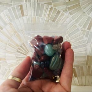 Bundle of small crystals